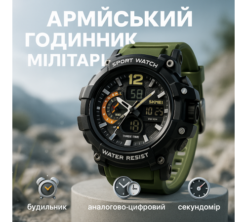 Годинник Спецназ, Чоловічий водостійкий кварцовий годинник Ударостійкий водонепроникний FI-23 за 649 грн