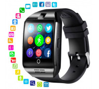 Смарт-годинник Smart Watch Q18. Колір: чорний YN-60