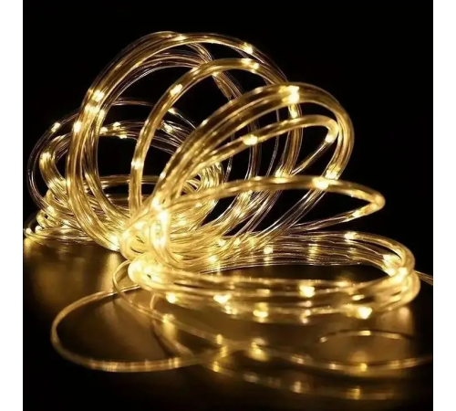 Светодиодная гирлянда "Трубка" 20м 200 LED, теплый белый