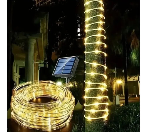 Светодиодная гирлянда "Трубка" 20м 200 LED, теплый белый