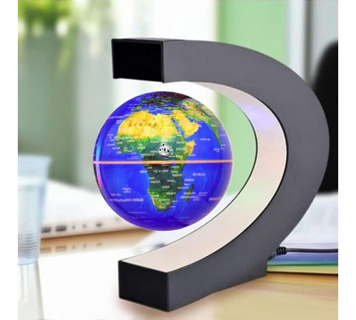 Глобус крутящийся в невесомости Globe Star с подсветкой