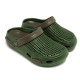 Кроксы детские подростковые сабики "Like Crocs" Хаки 32 20.5 см