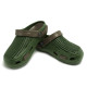 Кроксы детские подростковые сабики "Like Crocs" Хаки 32 20.5 см