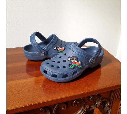 Дитячі крокси "LikeCrocs" темно-сині 29