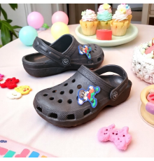 Детские кроксы "LikeCrocs" 32 р 19,5 см) чорні