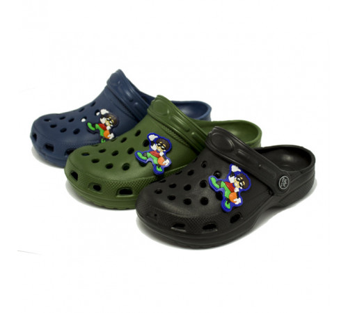 Детские кроксы "LikeCrocs" 32 р 19,5 см) чорні