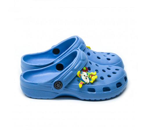 Детские сандали сабо кроксы "Like Crocs" Голубой W140211 31