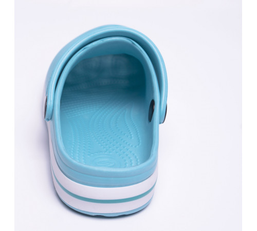 Детские кроксики сабо бирюзовые, кроксы для девочки ps309