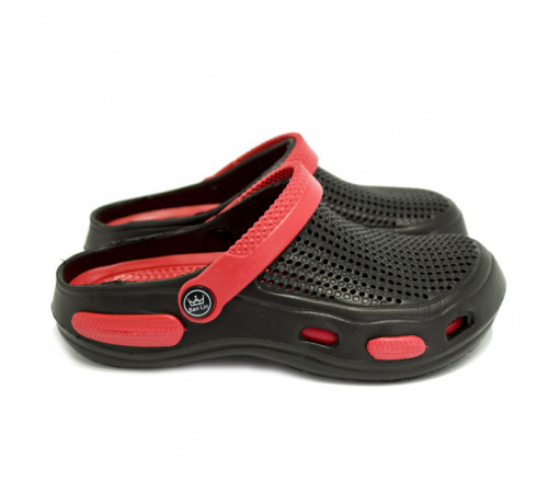 Кроксы детские мальчика, сабо"Like Crocs" Черные 20,5 см 32 р