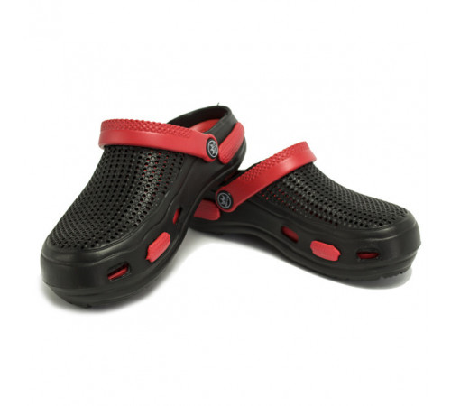 Кроксы детские мальчика, сабо"Like Crocs" Черные 20,5 см 32 р