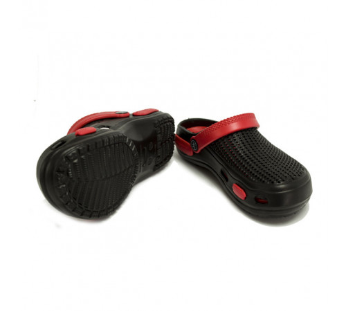 Кроксы детские мальчика, сабо"Like Crocs" Черные 20,5 см 32 р