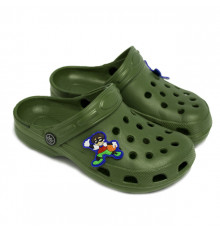 Дитячі крокси "LikeCrocs" (30,31,32,33,34,35) Хакі