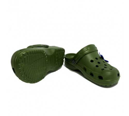 Детские кроксы "LikeCrocs" 33 р 20,5 см) Хаки