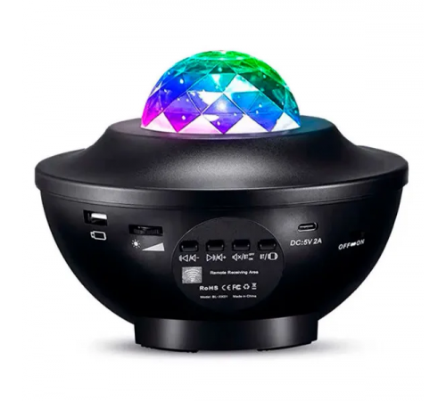 Проектор-ночник Bluetooth/USB колонкой и пультом управления Sky Light (SL-43999)