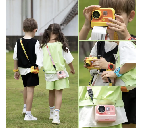 Фотокамера моментального друку дитяча Instant Print Camera, 1080P Video for kids