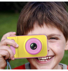 Детский цифровой фотоаппарат Dvr baby camera V7 Розовый