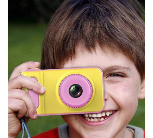 Детский цифровой фотоаппарат Dvr baby camera V7 Розовый