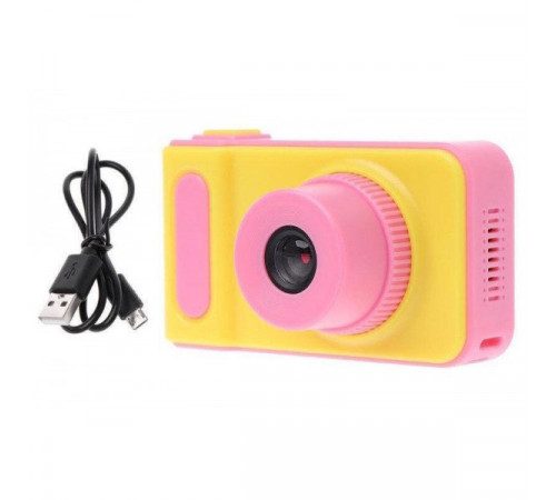 Детский цифровой фотоаппарат Dvr baby camera V7 Розовый