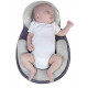 Дитяча подушка baby sleep positioner Подушка для немовлят Подушка-позиціонер для новонароджених