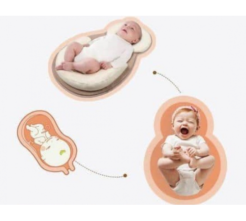 Дитяча подушка baby sleep positioner Подушка для немовлят Подушка-позиціонер для новонароджених