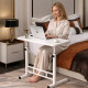 Столик приліжковий G-60 / Приставний столик / Комп'ютерний стіл 60х40х60-90 см Білий