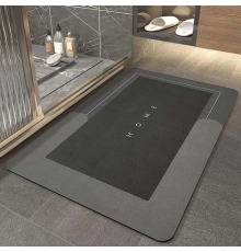 Килимок у ванну вологовбираючий суперпоглинаючий нековзний Bath Mat Super Absorbent (40х60см)