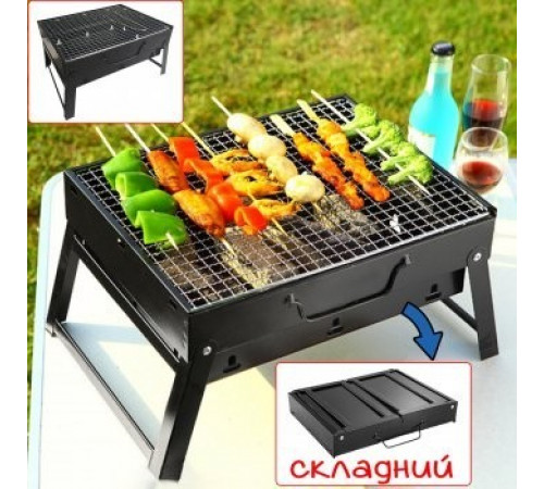 Портативний гриль TL-372 барбекю BBQ Grill Portable складний переносний мангал для дому дачі та туризму