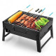 Портативный гриль TL-372 барбекю BBQ Grill Portable складной переносной мангал для дома дачи и туризма