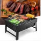 Портативный гриль TL-372 барбекю BBQ Grill Portable складной переносной мангал для дома дачи и туризма