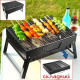 Портативный гриль TL-372 барбекю BBQ Grill Portable складной переносной мангал для дома дачи и туризма