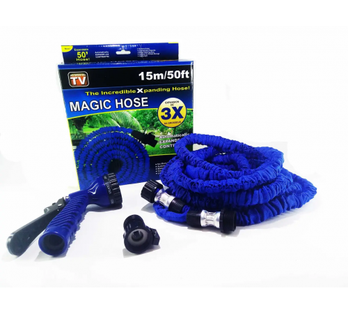 60m Шланг садовый поливочный X-hose растягивающийся