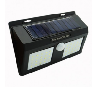 Двойной Светильник солнечная панель с датчиком движения Solar Sensor Wall Light 1626A