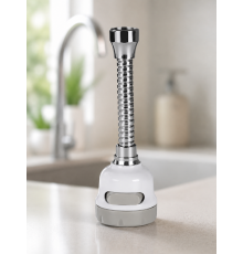 Экономитель Воды Water Saver / 360 Градусов аэратор на кран с гибким шлангом