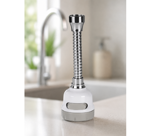 Экономитель Воды Water Saver / 360 Градусов аэратор на кран с гибким шлангом