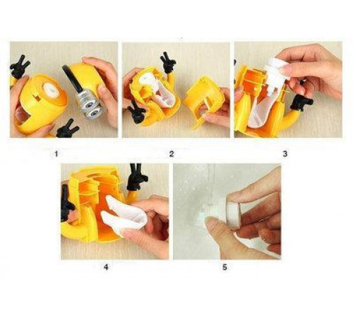 Дозатор зубной пасты Миньон Brush Holder