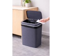 Ведро для мусора со смарт-датчиком приближение Smart trash can 10 л Синий