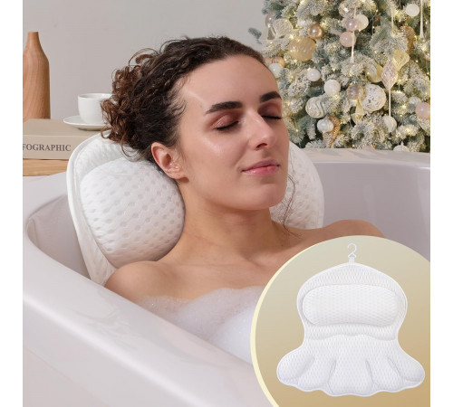 Подушка для ванны на присосках Bathtub pillow 10
