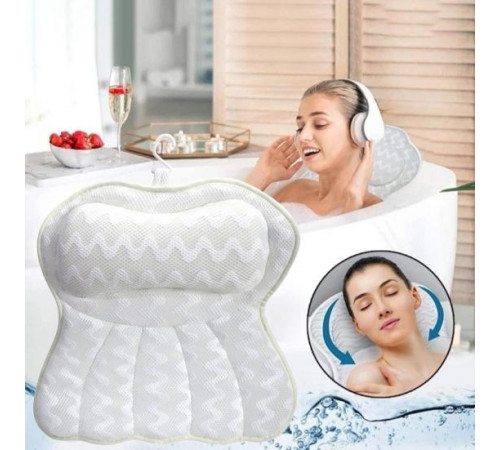 Подушка для ванны на присосках Bathtub pillow 10