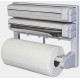 Кухонный диспенсер для пленки, фольги и полотенец Kitchen Roll Triple Paper dispenser, держатель для полотенец