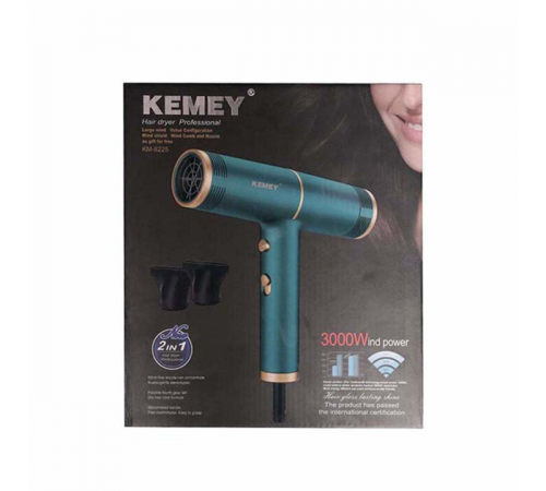Фен для волосся Kemei KM-8225 за 842 грн
