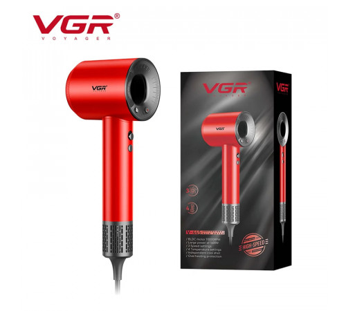 Фен профессиональный VGR V-445 Красный