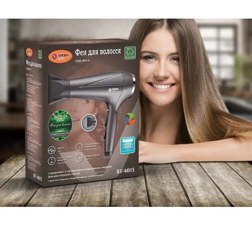 Фен для волосся 3600Вт BITEK BT-4015/ 6498 (20) за 832 грн