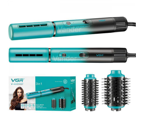 Професійна фен-щітка VGR V-489 Green (12) за 3416 грн