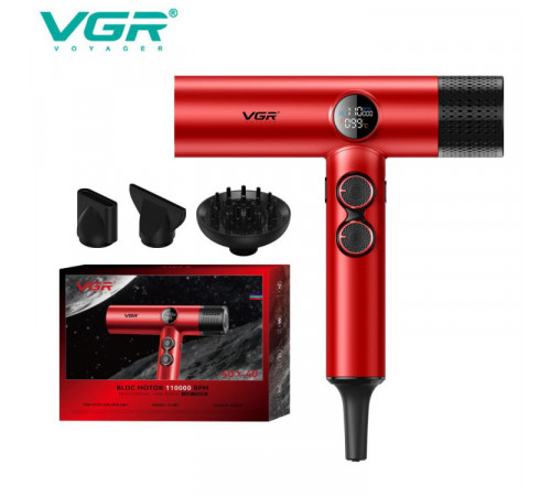 Фен профессиональный VGR V 401, 40 уровней обдува 7000 - 11000 RPM (12) за 3985 грн