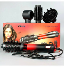 Фен-щетка стайлер VGR 4 в 1 V-484, 4 насадки, 2 режима (5)