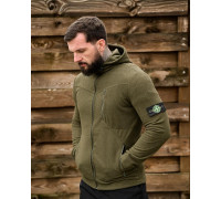Флісова термокофта Stone Island oliva ТР6515