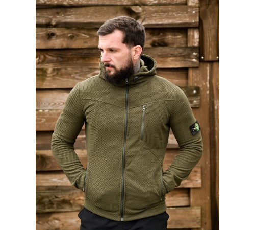 Флісова термокофта Stone Island oliva ТР6515