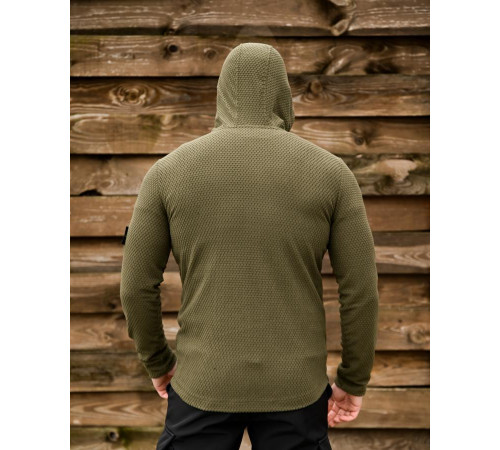 Флісова термокофта Stone Island oliva ТР6515