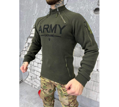 Тактична флісівка MOTARO Army олива ВТ6393