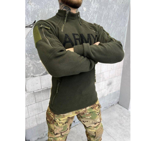Тактична флісівка MOTARO Army олива ВТ6393